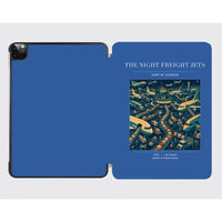 Thumbnail for VINTAGE G4133 - The Night Freight Jets - Designed iPad & Samsung Tablet Cases design on blue ipad