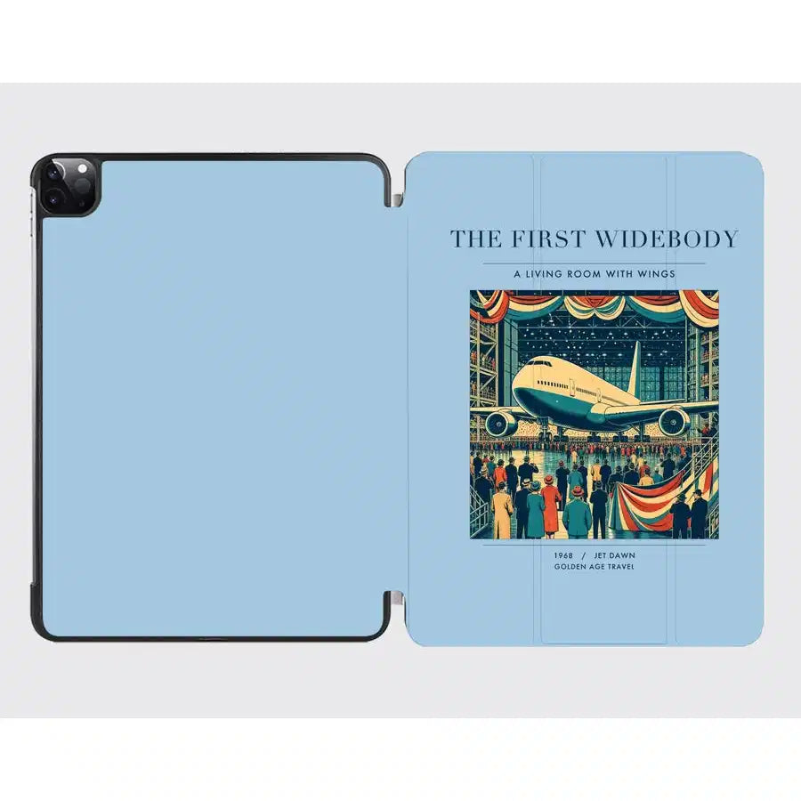 VINTAGE G4134 - The First Widebody - Designed iPad & Samsung Tablet Cases design on lightblue ipad