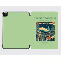 Thumbnail for VINTAGE G4134 - The First Widebody - Designed iPad & Samsung Tablet Cases design on lightgreen ipad