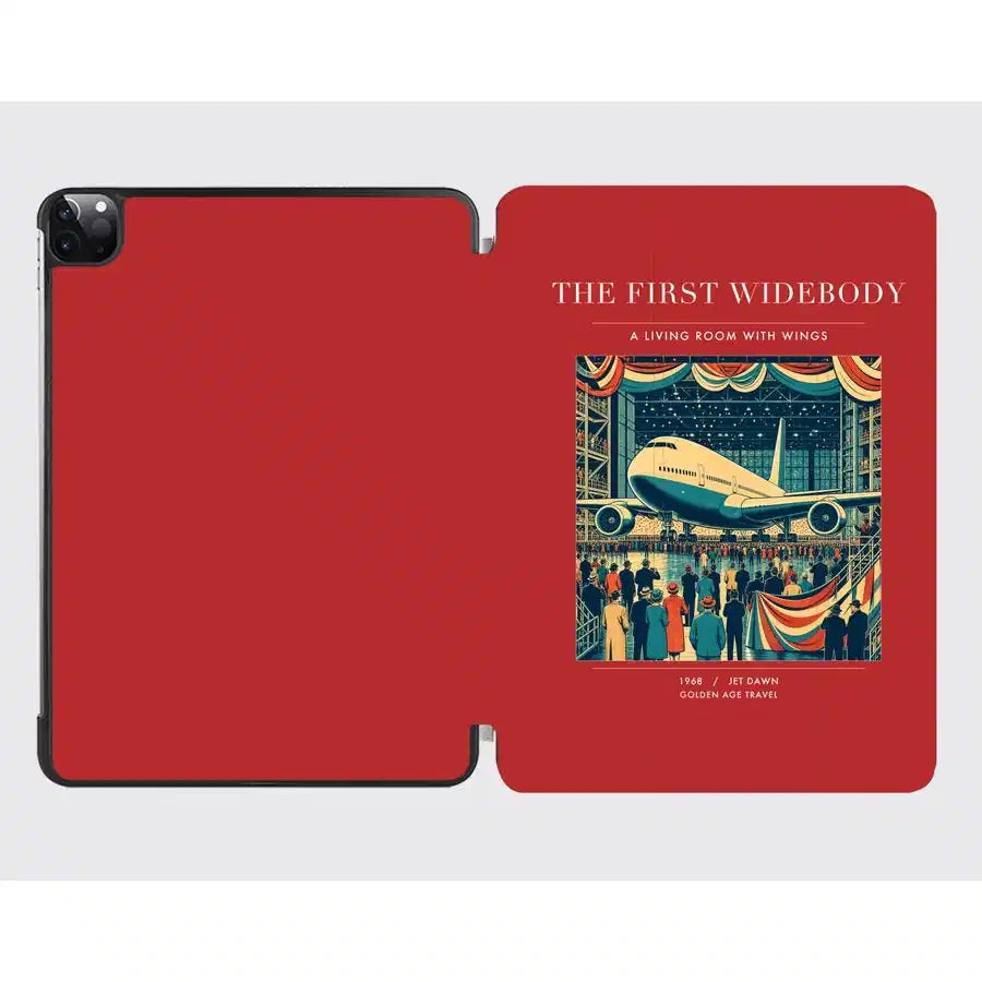 VINTAGE G4134 - The First Widebody - Designed iPad & Samsung Tablet Cases design on red ipad