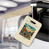 Thumbnail for VINTAGE G4135 - The Contrail Evening - Acrylic Luggage Tags design on beige