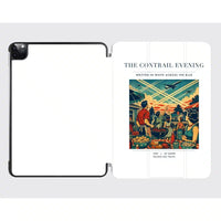 Thumbnail for VINTAGE G4135 - The Contrail Evening - Designed iPad & Samsung Tablet Cases design on white ipad