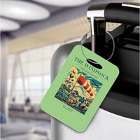 Thumbnail for VINTAGE G4136 - The Windsock - Acrylic Luggage Tags design on lightgreen