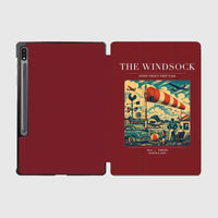 Thumbnail for VINTAGE G4136 - The Windsock - Designed iPad & Samsung Tablet Cases design on darkred samsung