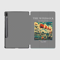 Thumbnail for VINTAGE G4136 - The Windsock - Designed iPad & Samsung Tablet Cases design on gray samsung
