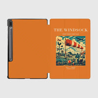 Thumbnail for VINTAGE G4136 - The Windsock - Designed iPad & Samsung Tablet Cases design on orange samsung