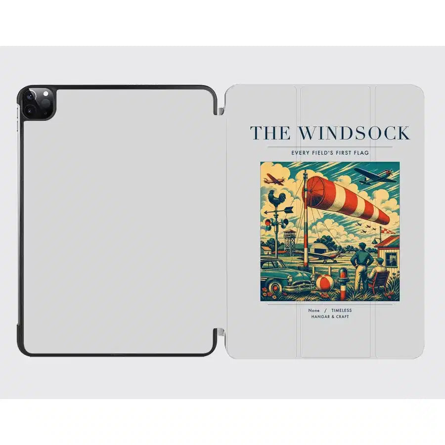 VINTAGE G4136 - The Windsock - Designed iPad & Samsung Tablet Cases design on lightgray ipad
