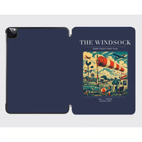 Thumbnail for VINTAGE G4136 - The Windsock - Designed iPad & Samsung Tablet Cases design on navyblue ipad