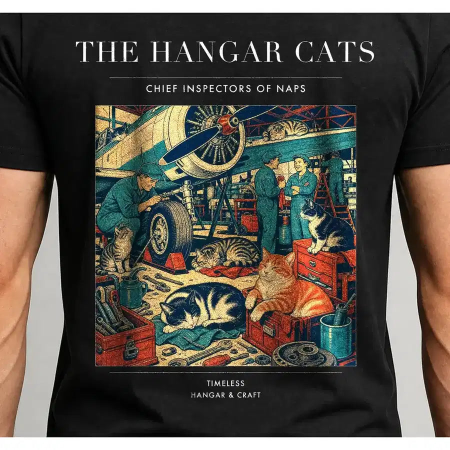 VINTAGE G4137 - The Hangar Cats - Cover