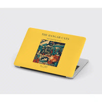 Thumbnail for VINTAGE G4137 - The Hangar Cats - Designed MacBook Cases design on yellow