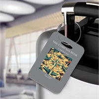 Thumbnail for VINTAGE G4139 - The Compass Rose - Acrylic Luggage Tags design on gray