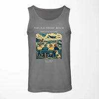 Thumbnail for VINTAGE G4140 - The Old Timers' Bench - Designed Tank Tops design on gray