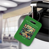 Thumbnail for VINTAGE G4141 - The Weather Wall - Acrylic Luggage Tags design on green