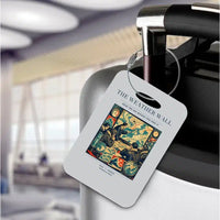 Thumbnail for VINTAGE G4141 - The Weather Wall - Acrylic Luggage Tags design on lightgray
