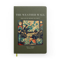Thumbnail for VINTAGE G4141 - The Weather Wall - Designed Notebooks design on greenarmy