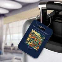 Thumbnail for VINTAGE G4142 - The Grass Strip Summer - Acrylic Luggage Tags design on navyblue