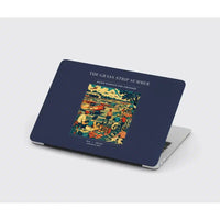 Thumbnail for VINTAGE G4142 - The Grass Strip Summer - Designed MacBook Cases design on navyblue