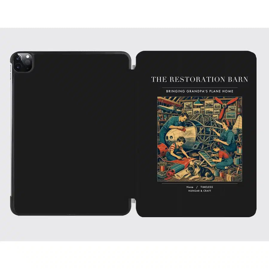 VINTAGE G4143 - The Restoration Barn - Designed iPad & Samsung Tablet Cases design on black ipad