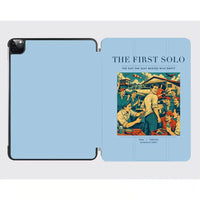 Thumbnail for VINTAGE G4144 - The First Solo - Designed iPad & Samsung Tablet Cases design on lightblue ipad