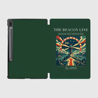 Thumbnail for VINTAGE G4147 - The Beacon Line - Designed iPad & Samsung Tablet Cases design on darkgreen samsung