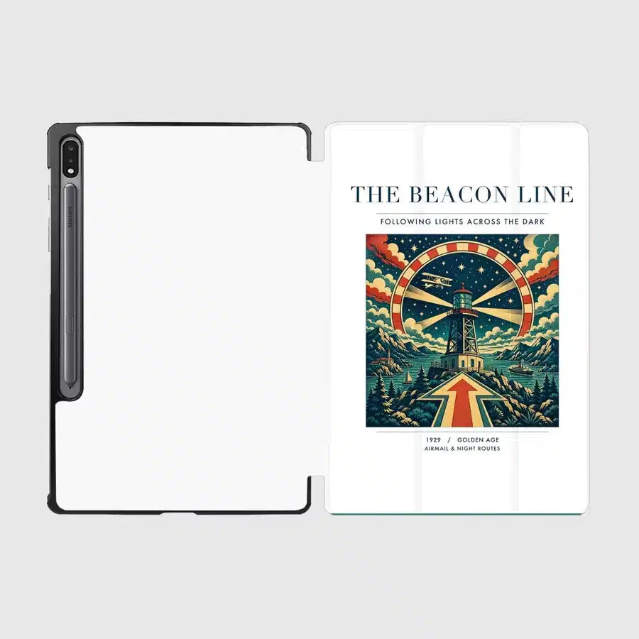 VINTAGE G4147 - The Beacon Line - Designed iPad & Samsung Tablet Cases design on white samsung