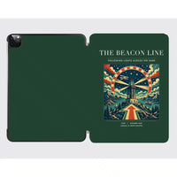Thumbnail for VINTAGE G4147 - The Beacon Line - Designed iPad & Samsung Tablet Cases design on darkgreen ipad