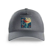 Thumbnail for VINTAGE G4148 - The Thunderstorm Detour - Printed Hat design on gray