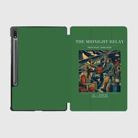Thumbnail for VINTAGE G4149 - The Midnight Relay - Designed iPad & Samsung Tablet Cases design on green samsung