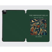 Thumbnail for VINTAGE G4149 - The Midnight Relay - Designed iPad & Samsung Tablet Cases design on darkgreen ipad