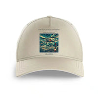 Thumbnail for VINTAGE G4150 - The Fog Field Landing - Printed Hat design on beige