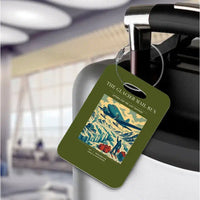 Thumbnail for VINTAGE G4153 - The Glacier Mail Run - Acrylic Luggage Tags design on greenarmy