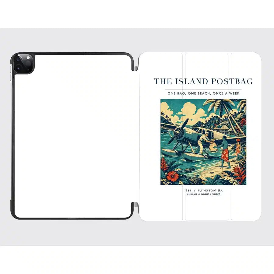 VINTAGE G4154 - The Island Postbag - Designed iPad & Samsung Tablet Cases design on white ipad