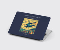 Thumbnail for VINTAGE G4157 - The Wingwalker's Wave - Designed MacBook Cases design on navyblue