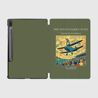 Thumbnail for VINTAGE G4157 - The Wingwalker's Wave - Designed iPad & Samsung Tablet Cases design on greenarmy samsung