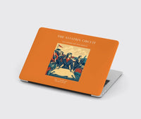 Thumbnail for VINTAGE G4164 - The Aviatrix Circuit - Designed MacBook Cases design on orange
