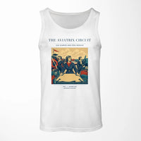 Thumbnail for VINTAGE G4164 - The Aviatrix Circuit - Designed Tank Tops design on white