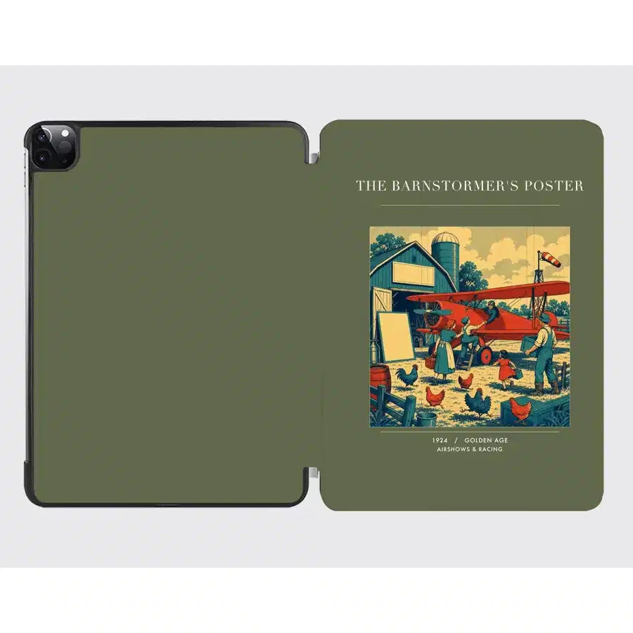 VINTAGE G4165 - The Barnstormer's Poster - Designed iPad & Samsung Tablet Cases design on greenarmy ipad