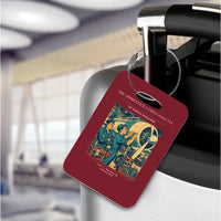 Thumbnail for VINTAGE G4173 - The Apprentice's First Solo Fix - Acrylic Luggage Tags design on darkred