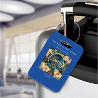 Thumbnail for VINTAGE G4174 - The Wind Tunnel Model - Acrylic Luggage Tags design on blue