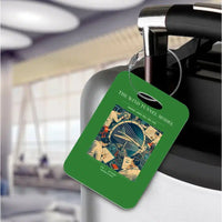 Thumbnail for VINTAGE G4174 - The Wind Tunnel Model - Acrylic Luggage Tags design on green