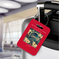 Thumbnail for VINTAGE G4174 - The Wind Tunnel Model - Acrylic Luggage Tags design on red