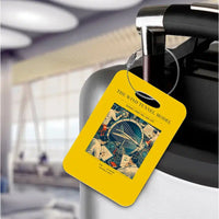 Thumbnail for VINTAGE G4174 - The Wind Tunnel Model - Acrylic Luggage Tags design on yellow