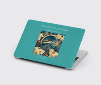 Thumbnail for VINTAGE G4174 - The Wind Tunnel Model - Designed MacBook Cases design on turquoise