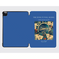 Thumbnail for VINTAGE G4174 - The Wind Tunnel Model - Designed iPad & Samsung Tablet Cases design on blue ipad