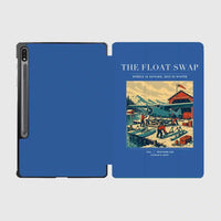 Thumbnail for VINTAGE G4175 - The Float Swap - Designed iPad & Samsung Tablet Cases design on blue samsung