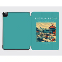 Thumbnail for VINTAGE G4175 - The Float Swap - Designed iPad & Samsung Tablet Cases design on turquoise ipad