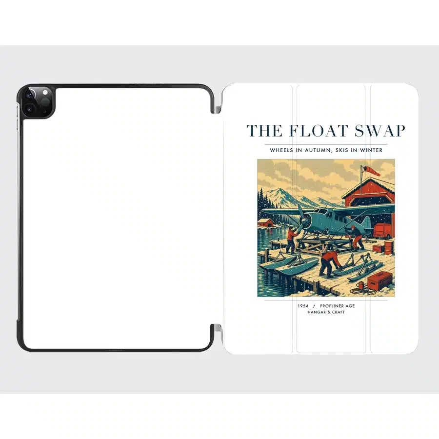 VINTAGE G4175 - The Float Swap - Designed iPad & Samsung Tablet Cases design on white ipad