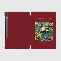 Thumbnail for VINTAGE G4183 - The Mooring Buoy - Designed iPad & Samsung Tablet Cases design on darkred samsung