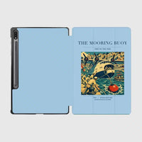 Thumbnail for VINTAGE G4183 - The Mooring Buoy - Designed iPad & Samsung Tablet Cases design on lightblue samsung