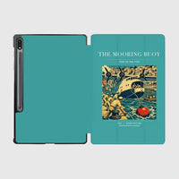 Thumbnail for VINTAGE G4183 - The Mooring Buoy - Designed iPad & Samsung Tablet Cases design on turquoise samsung